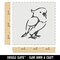 Standing Cockatoo Parrot Bird Wall Cookie DIY Craft Reusable Stencil